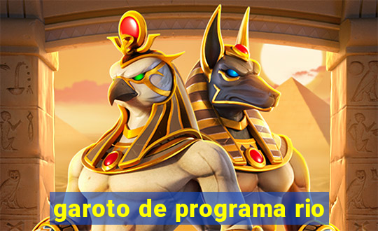 garoto de programa rio